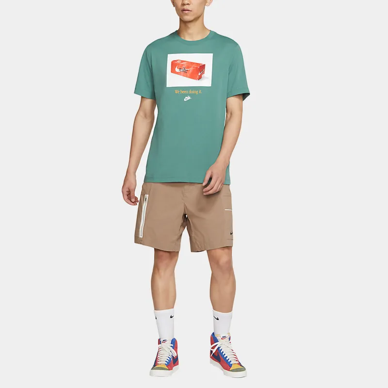 Nike T Shirt Men's Peacock Green-2