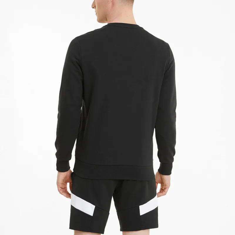 Puma Classics Men's Logo Crew TR Sweatshirt Black-2