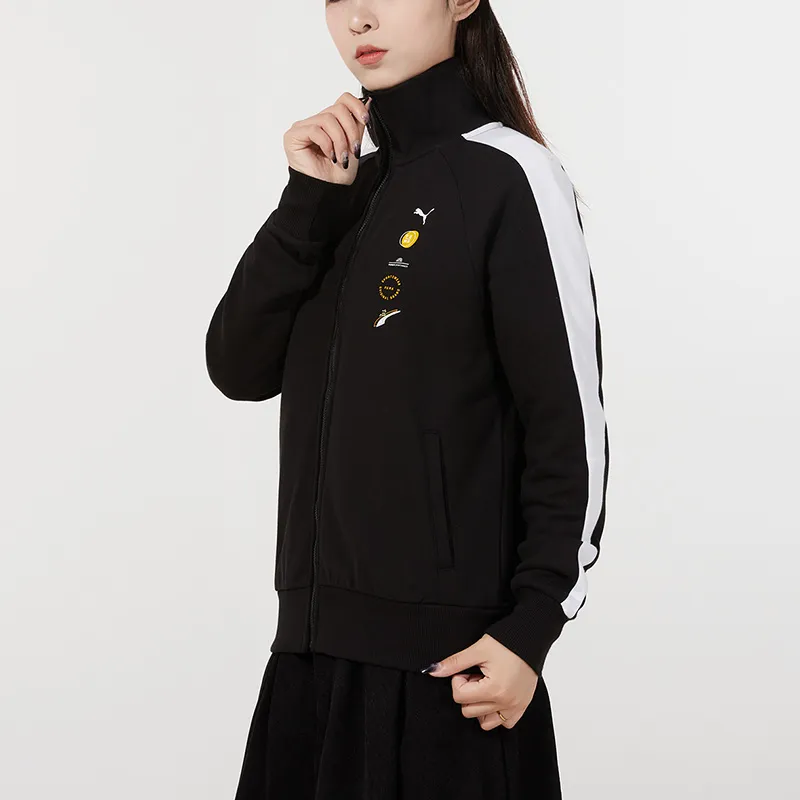 PUMA Summer Graphic Jackets Women's Black-4