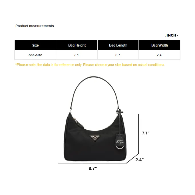 PRADA Re-Edition 2005 Re-Nylon And Saffiano Mini Shoulder Bag Black