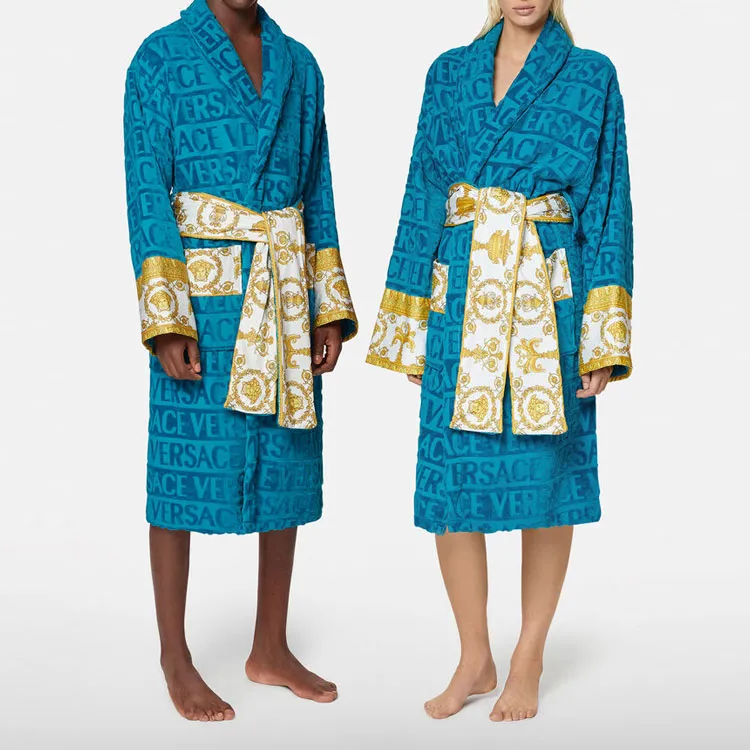 VERSACE Unisex Bath Robes-2