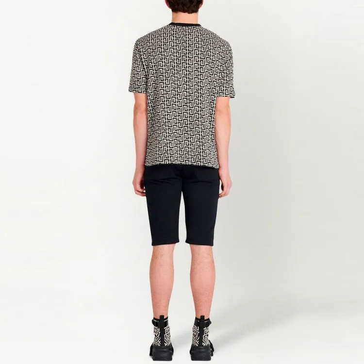 BALMAIN T-Shirts Men Black-2