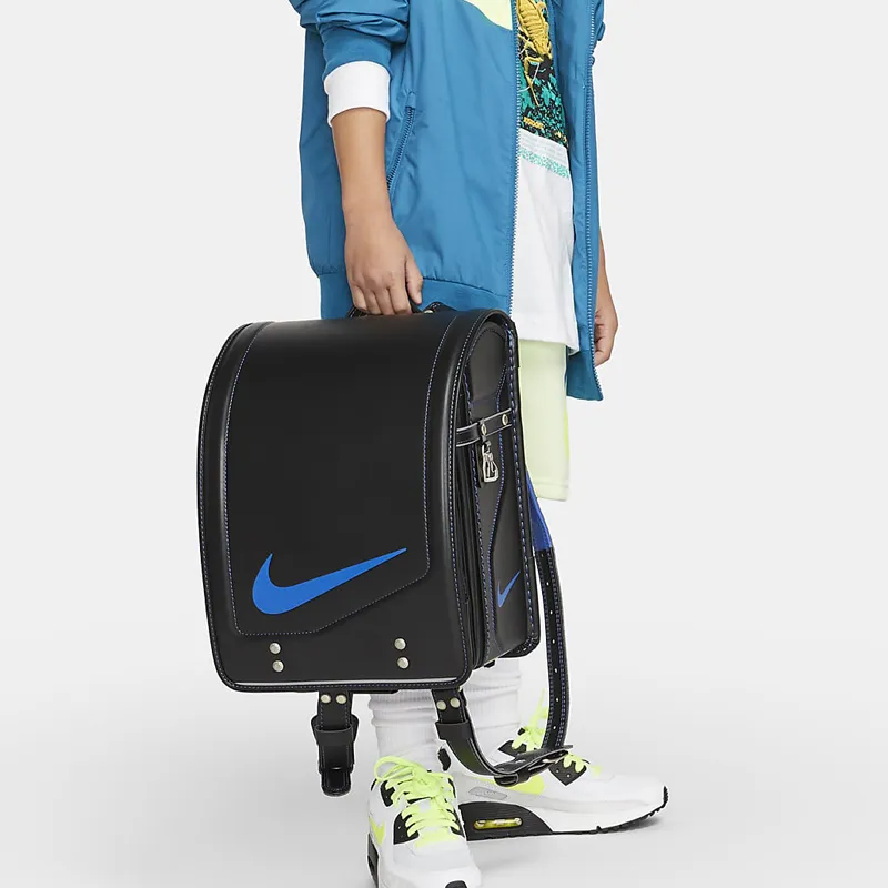 Nike Synthetic Leather Backpack Regular Men's Black-5