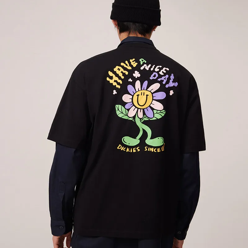 Dickies T Shirts Men Black-3