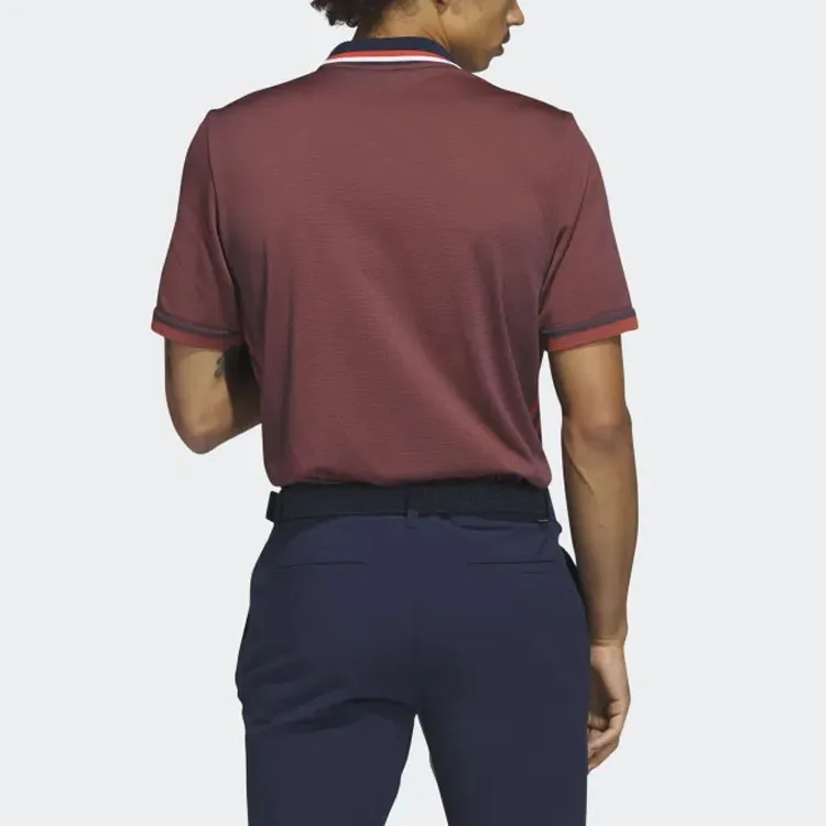 Adidas Polo Shirts Men Prefabricated Red-2