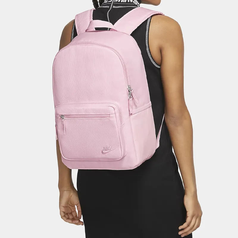 Nike Heritage Polyester Backpack Unisex Pink-3