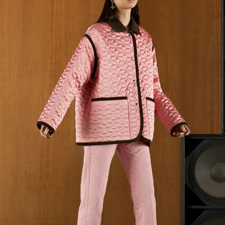 GUCCI Jackets Coats Women's Pink-5