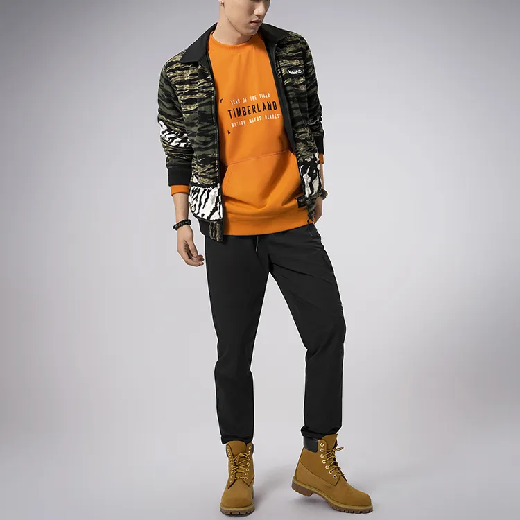 Timberland Year Of The Tiger Collection Sweatshirts Men Orange-2