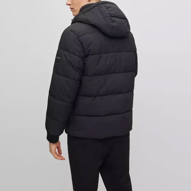 HUGO BOSS Puffer Jackets Men Black-4