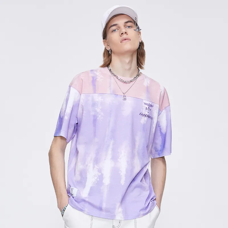 Boy London x GAODA SS21 Straight T Shirt Unisex Purple-2