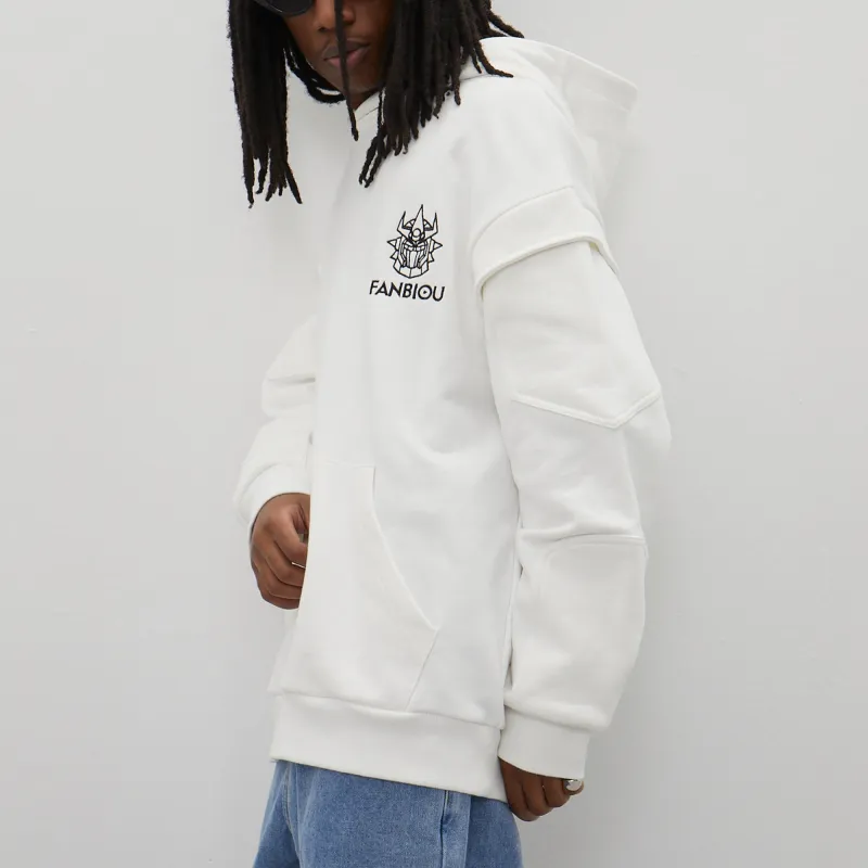 FANBIOU FW21 Hooded Loose Fit Sweatshirt Unisex-12