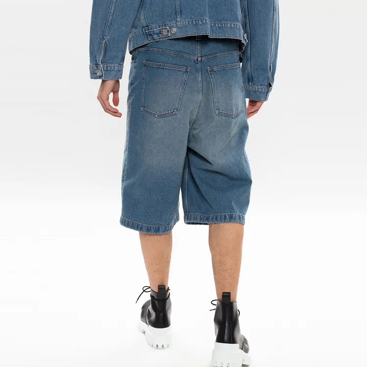 Balenciaga Skater Denim Shorts-3