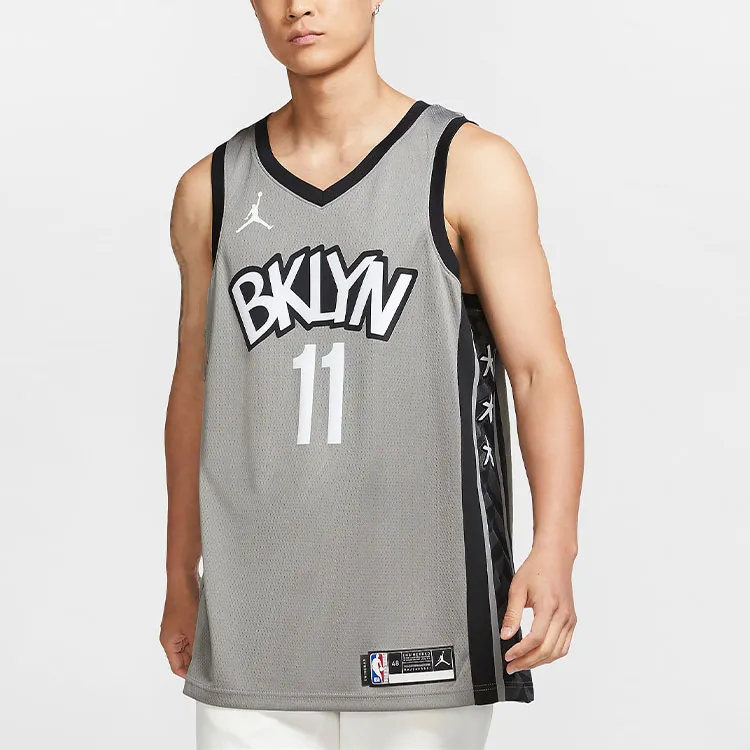 Nike Nba Brooklyn Nets Kyrie Irving Statement Edition 2020 Swingman Jersey-2
