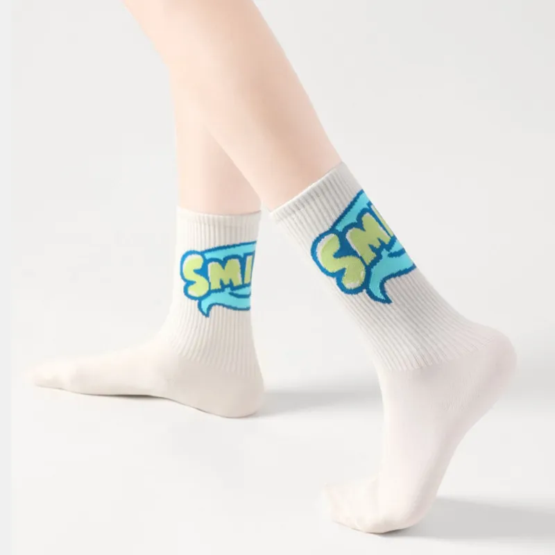 JKN Unisex Mid Calf Socks-1