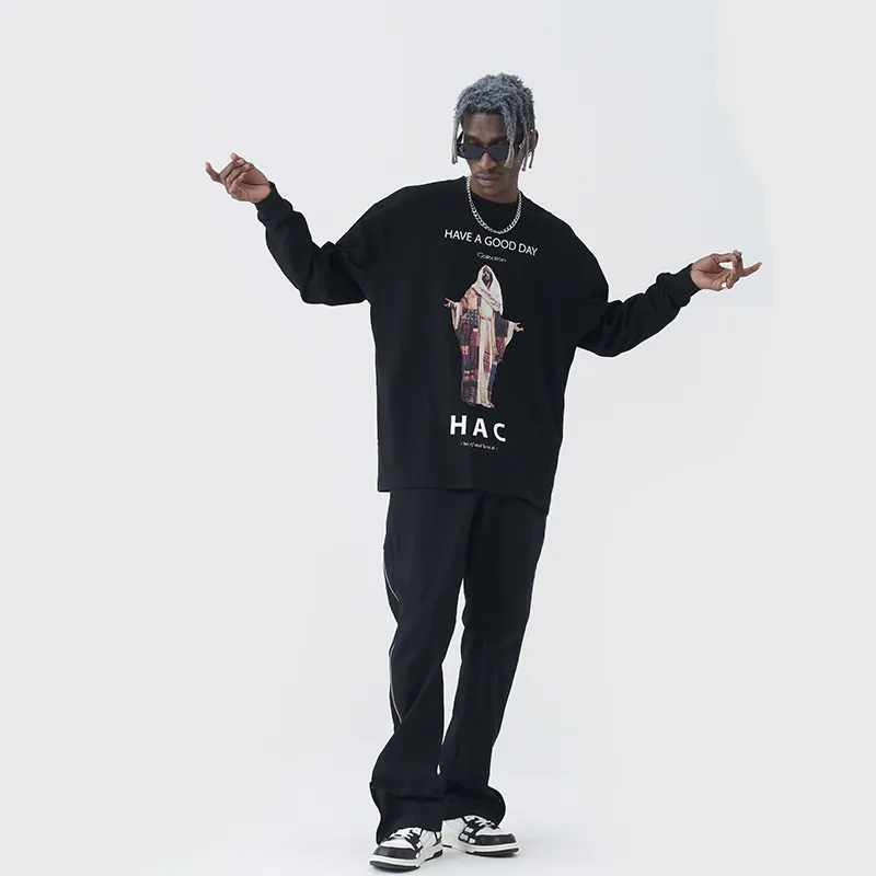 HARSH AND CRUEL Long-Sleeved T-Shirts Unisex-3
