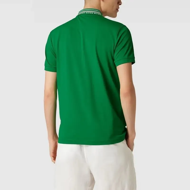 HUGO BOSS Polo Shirts Men Green-3