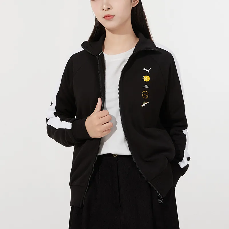 PUMA Summer Graphic Jackets Women's Black-2
