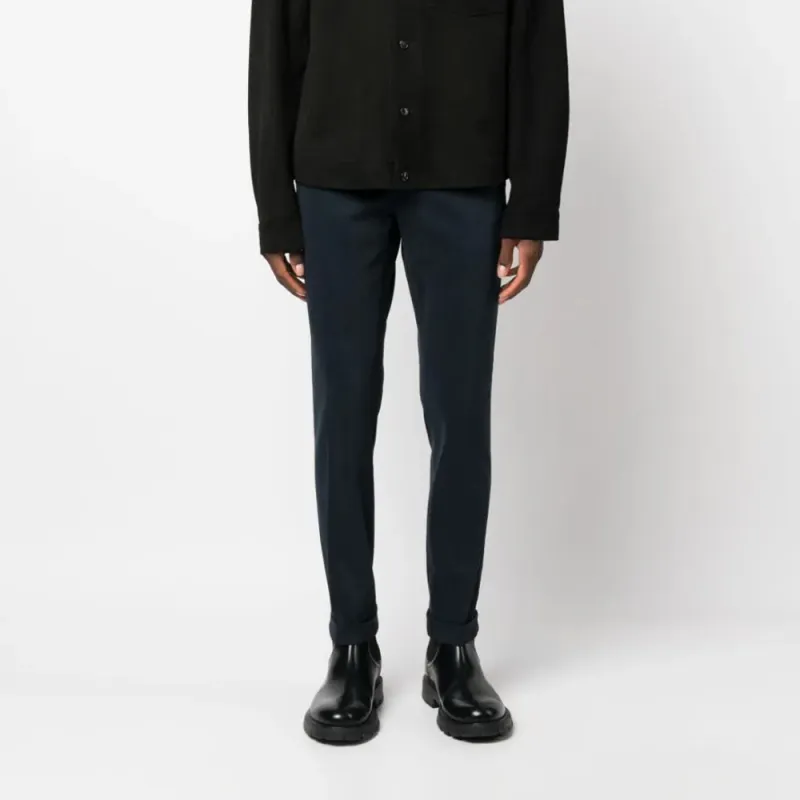 Dondup Mid Rise Slim Fit Trousers-1