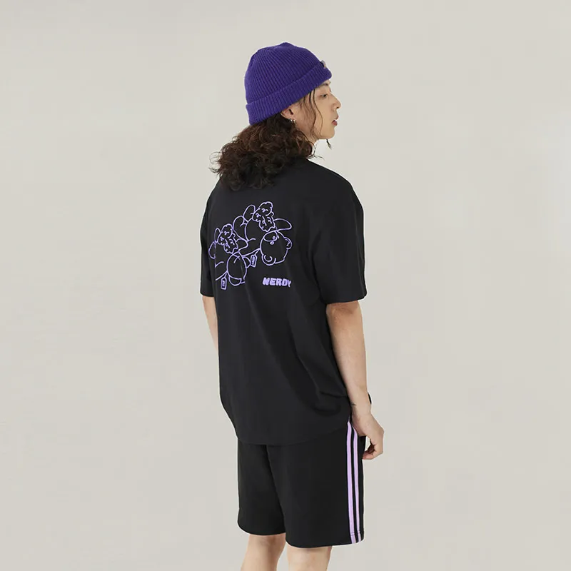 NERDY SS21 Loose Fit Shorts Unisex-9