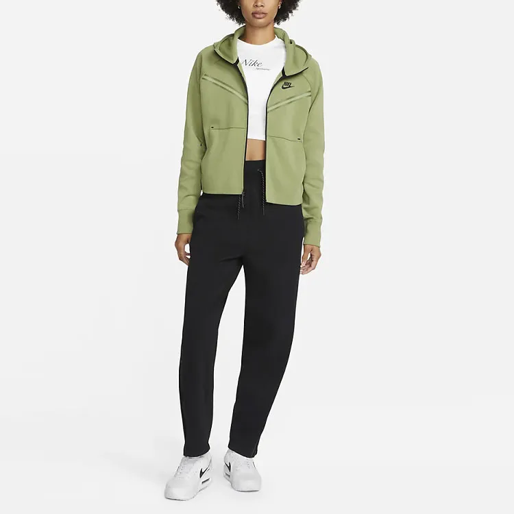 Nike Sportswear Women's Tech Fleece Hoodie & Joggers Set Alligator/Black-2