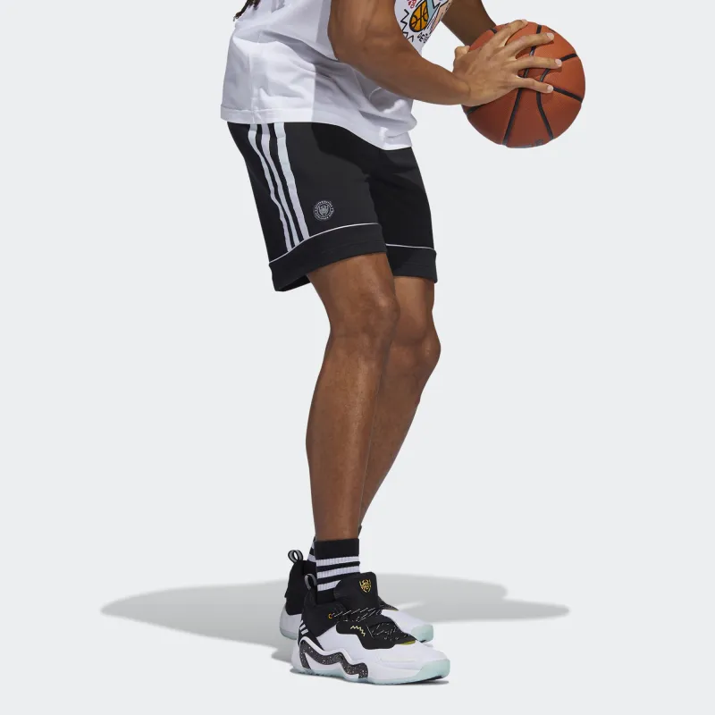 Adidas Basketball Shorts Men Black-4