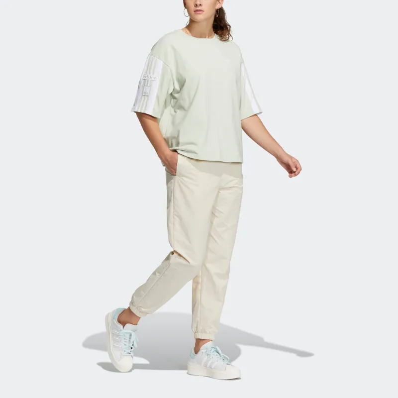 Adidas Originals Drop Shoulder Sleeve T Shirt Women's-1
