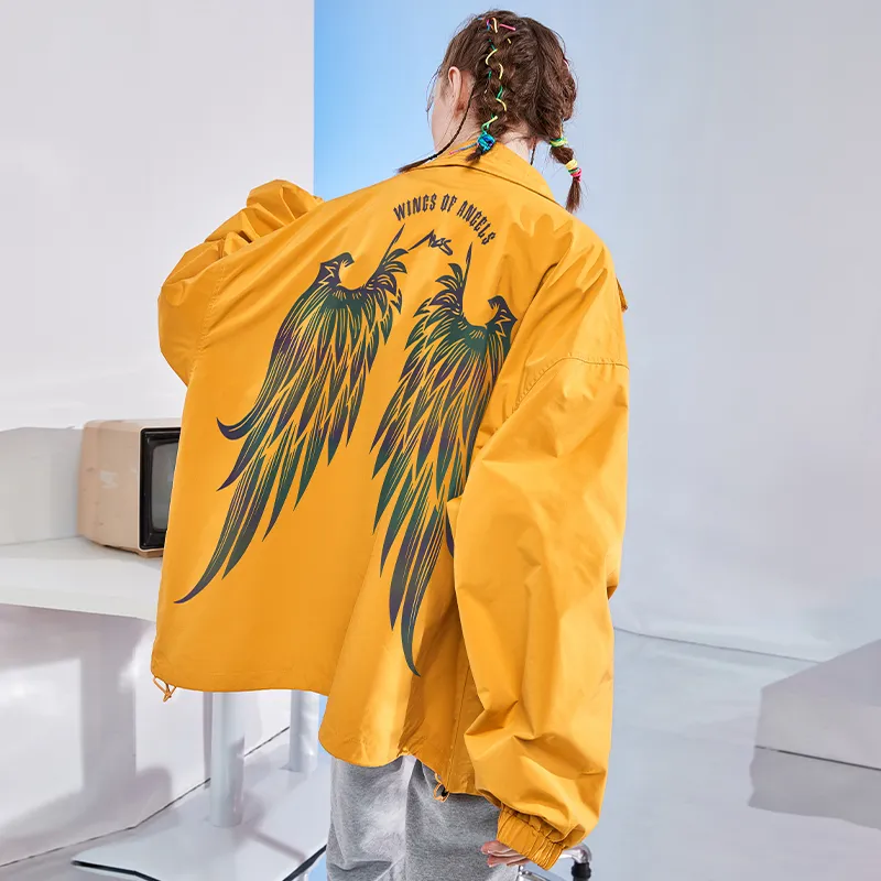 SANSYAS Loose Fit Jacket Unisex-13