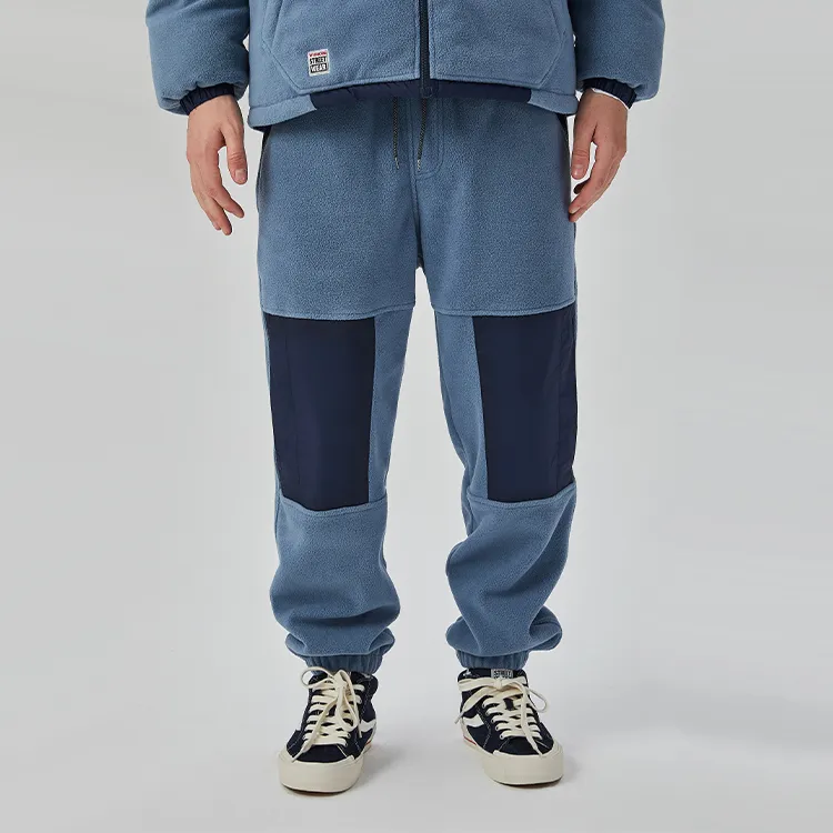 Vision Street Wear Sports Pants Unisex Navy Blue-3
