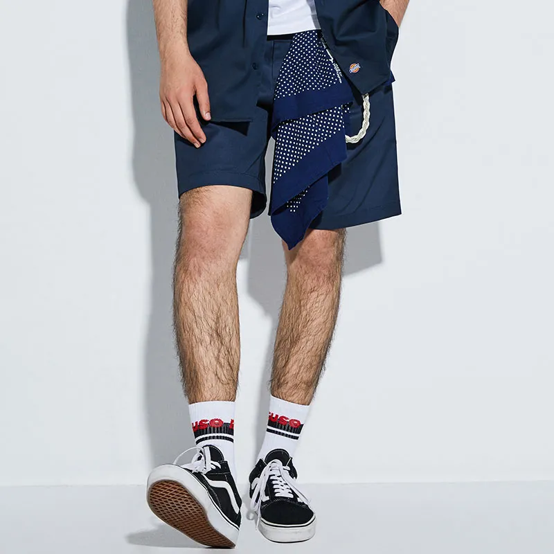 Wacko Maria X Dickies Casual Shorts Unisex Navy Blue-4