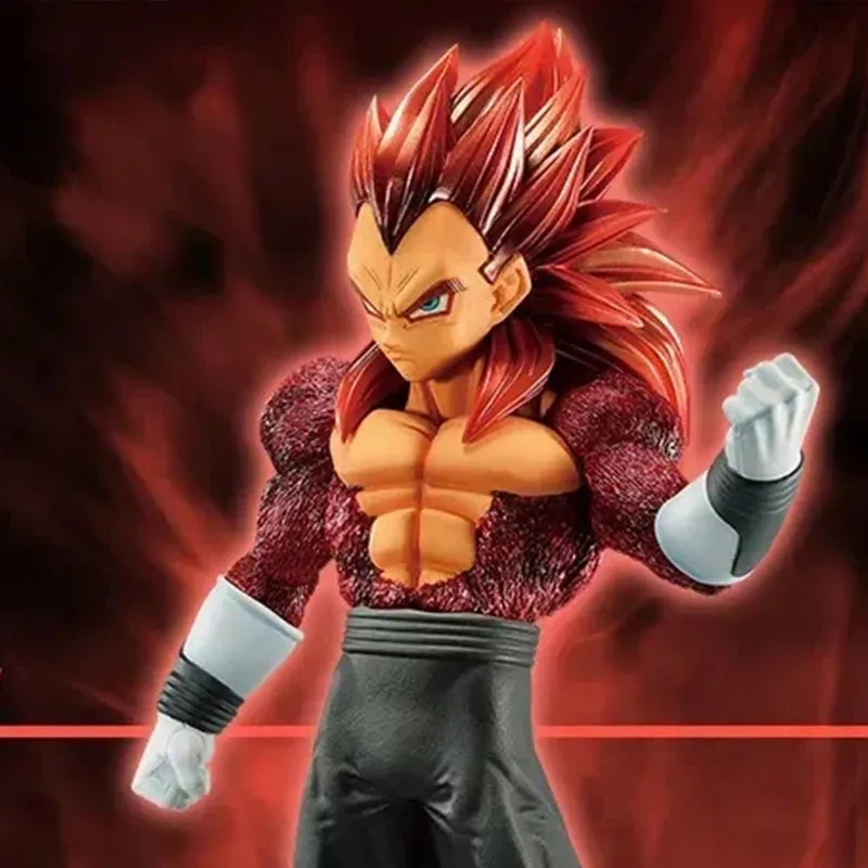 BANPRESTO Vegeta Glass Factory, Ichiban Kuji, Super Saiyan 4, Fourth Mission, D Reward Scale Figures-1