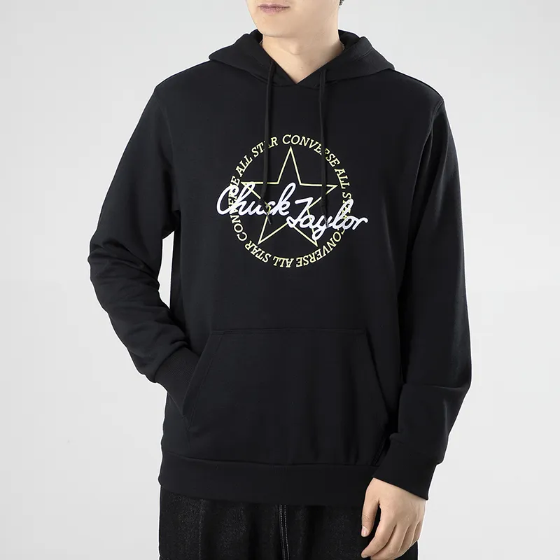 Converse Deconstructed Chuck Sweatshirts Men Ink Black-2