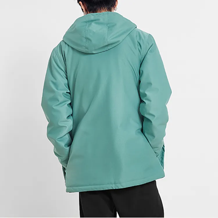 Vans Solid Color Hooded Fitted Thickened Puffer Jacket Men's-2
