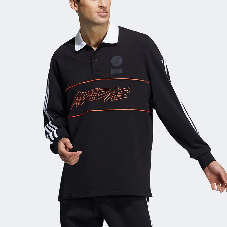 Adidas Polo Shirts Men Black-1