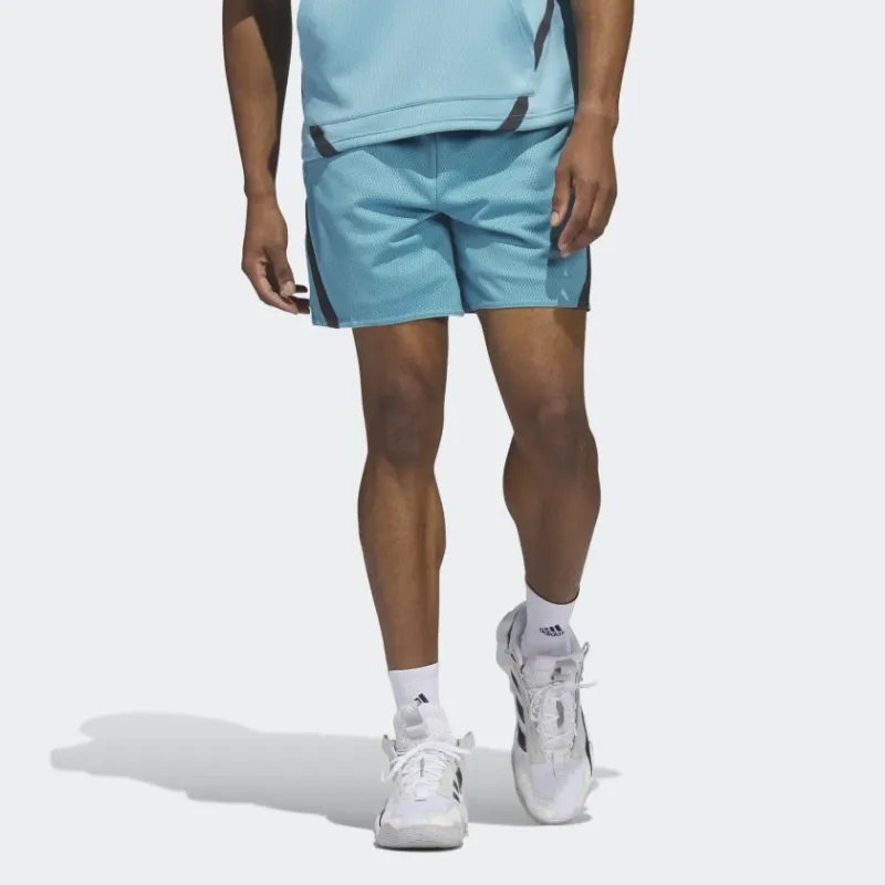 Adidas Casual Shorts Men Blue-1