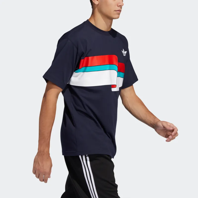 Adidas Originals T Shirt Men's Navy Blue-4