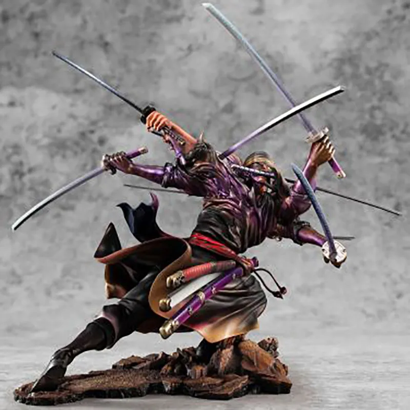 MegaHouse One Piece Portrait Of Pirates Wa Maximum Roronoa Zoro Action Figures Multi-3