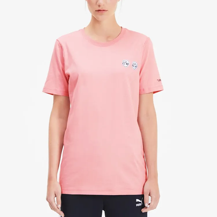 PUMA T Shirt Unisex Wedding Pink-2