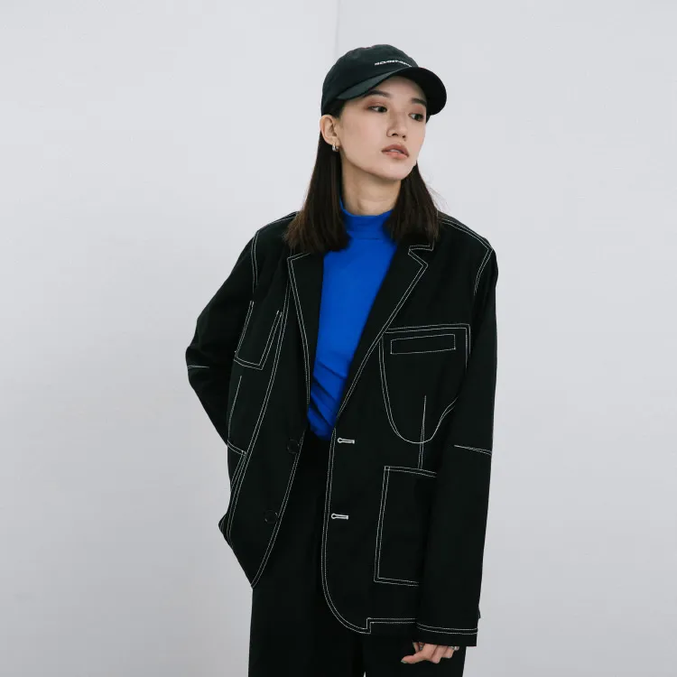 ROARINGWILD Business Suits Unisex-3