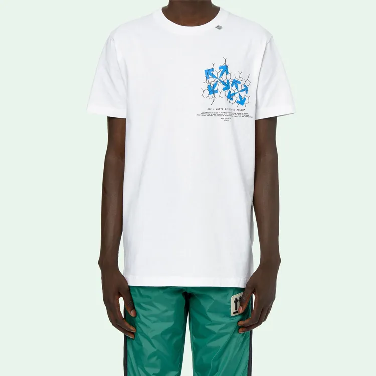 OFF WHITE Slim Fit Fence Arrows T Shirt-2