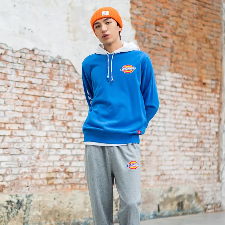 Dickies Crew Neck Loose Fit Sweatshirt Men's Nebula Blue-2