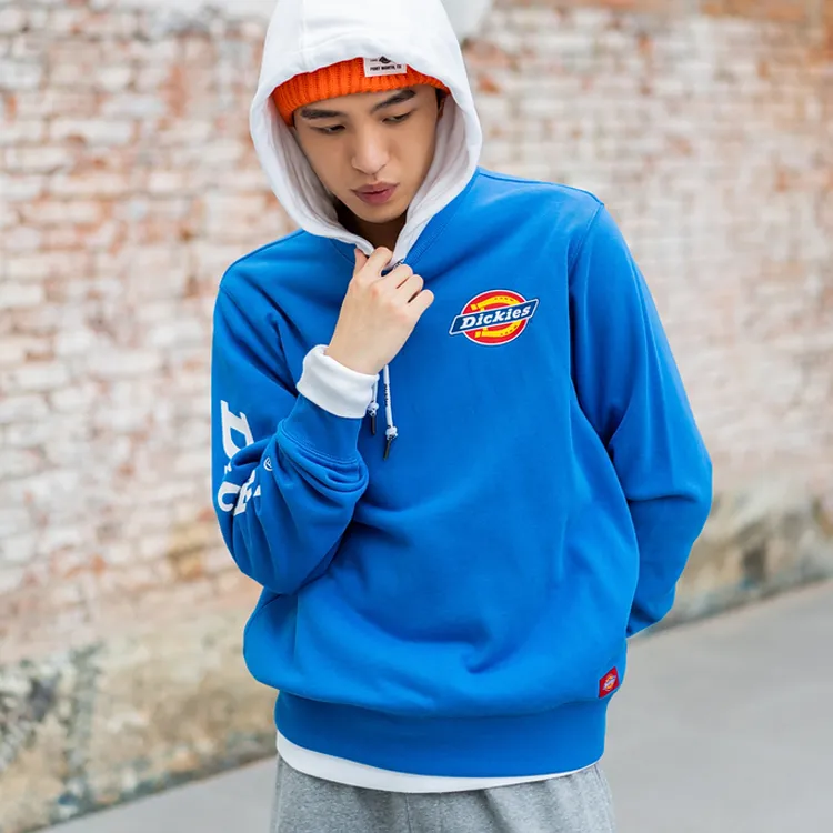 Dickies Crew Neck Loose Fit Sweatshirt Men's Nebula Blue-3