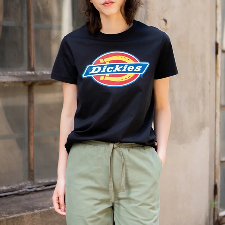 Dickies T Shirts Women's Black-3