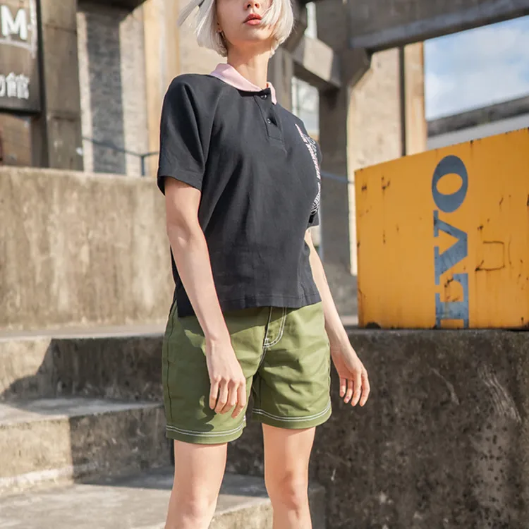 Dickies Polo Shirts Women's Black-3