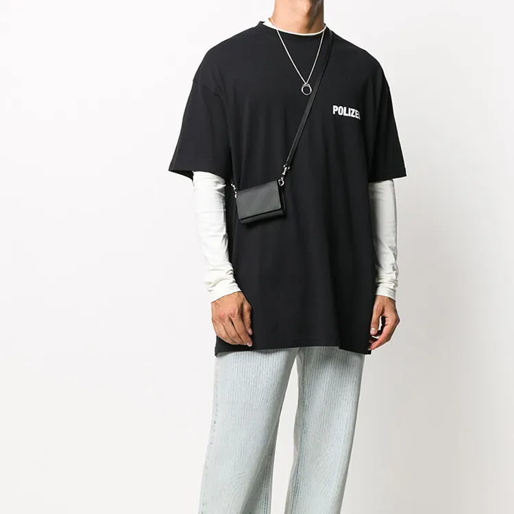 Vetements T Shirts Unisex Black-3