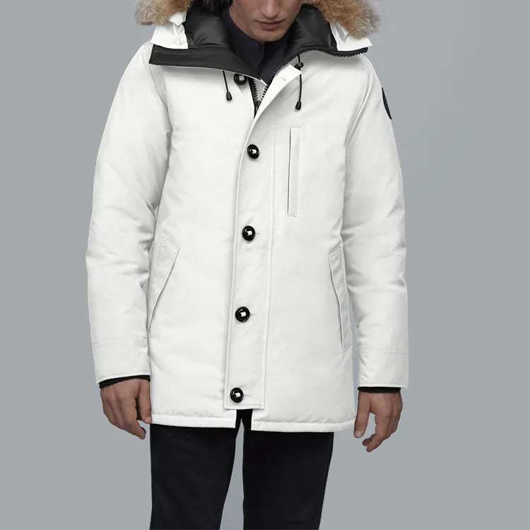 Canada Goose Down Jacket Winter Men's Snow Cap Color-1