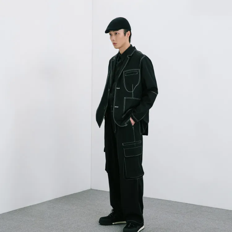 ROARINGWILD Business Suits Unisex-4
