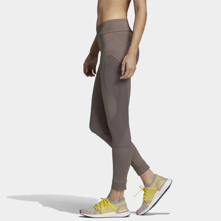 Adidas Sports Pants Women's Gray Brown-3