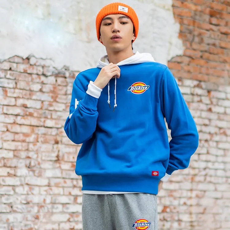 Dickies Crew Neck Loose Fit Sweatshirt Men's Nebula Blue-1