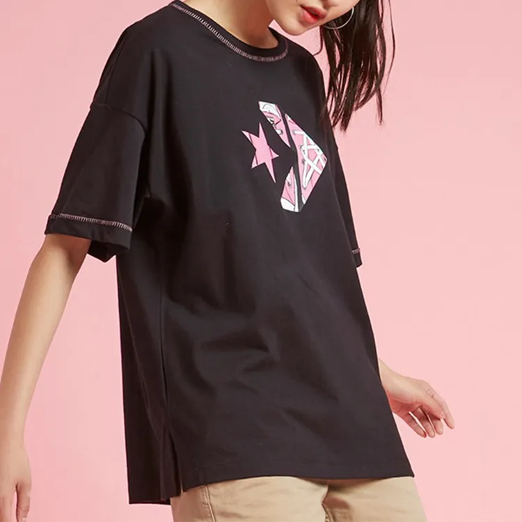 Converse T Shirt Women's Ink Black-2