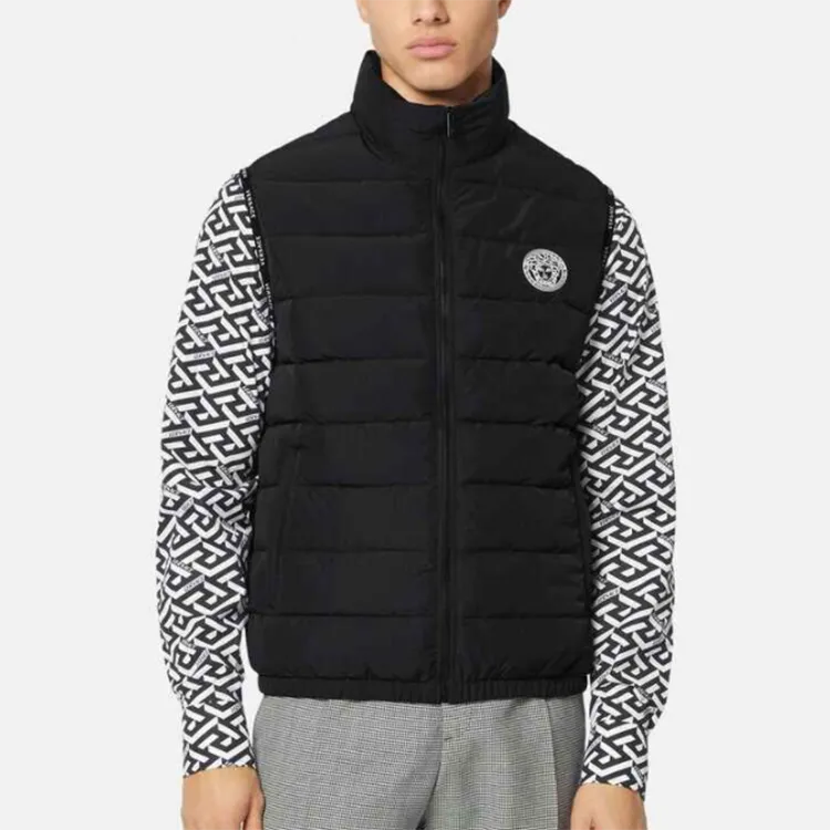 VERSACE Vests Men Black-1